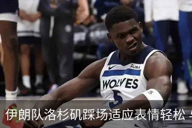 伊朗队洛杉矶踩场适应表情轻松 与挡板外记者们挥手致意